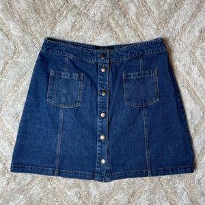 Sweet Wanderer Denim Skirt